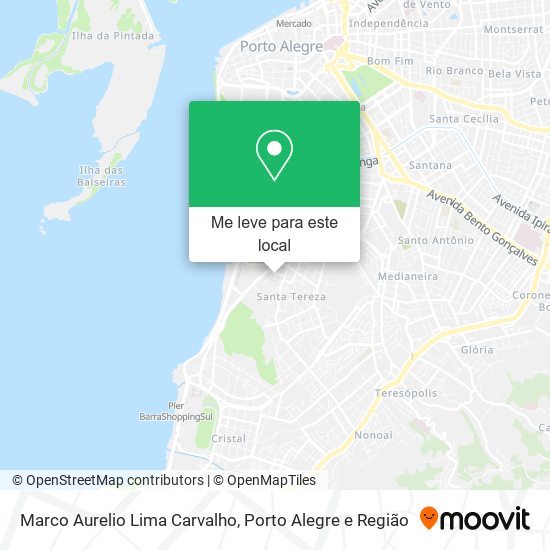 Marco Aurelio Lima Carvalho mapa