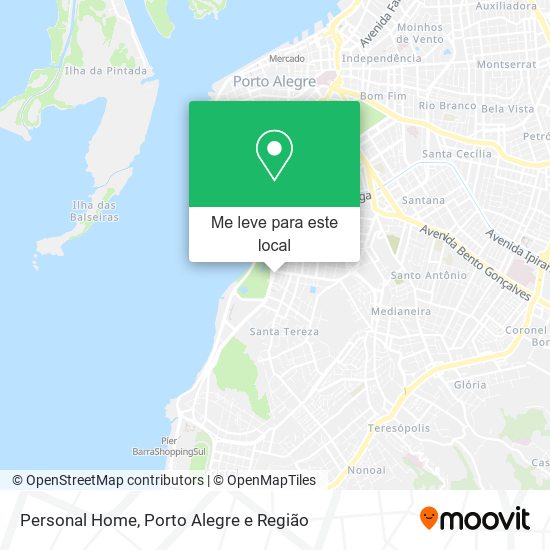 Personal Home mapa