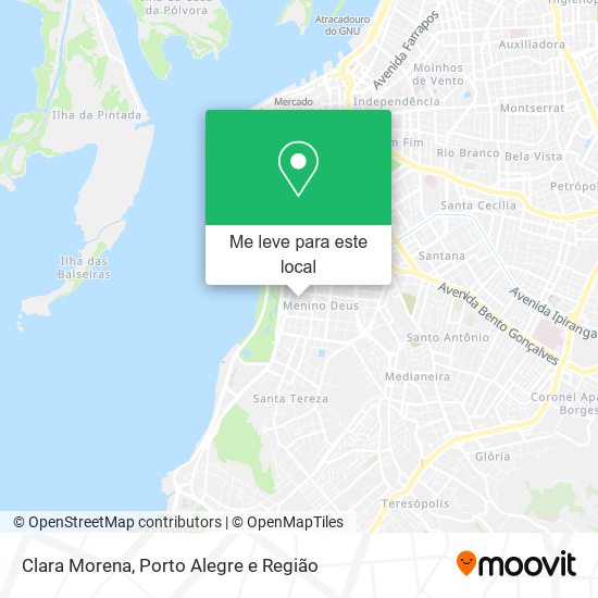 Clara Morena mapa