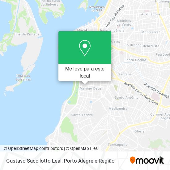 Gustavo Saccilotto Leal mapa