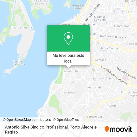 Antonio Silva Sindico Profissional mapa
