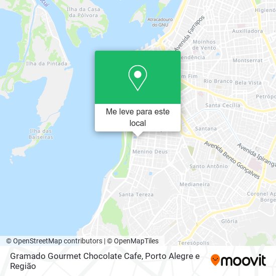 Gramado Gourmet Chocolate Cafe mapa