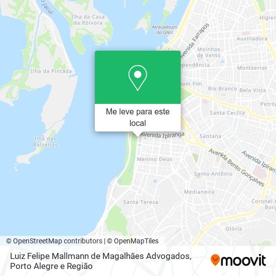 Luiz Felipe Mallmann de Magalhães Advogados mapa