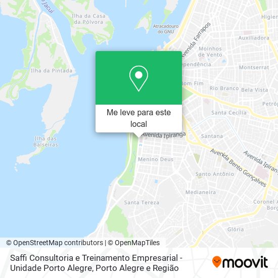 Saffi Consultoria e Treinamento Empresarial - Unidade Porto Alegre mapa