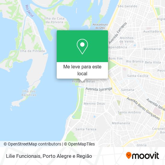 Lilie Funcionais mapa