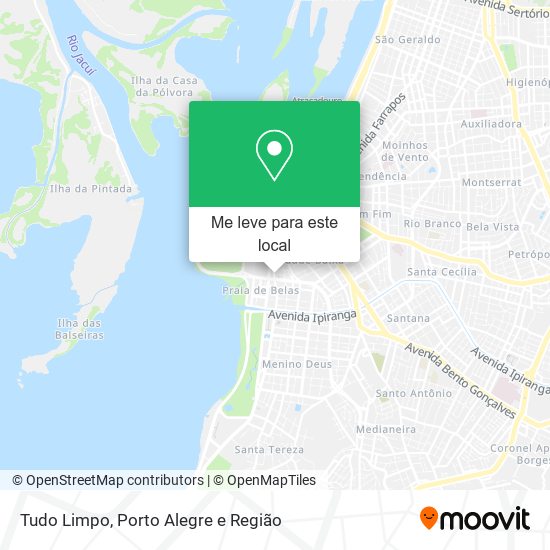 Tudo Limpo mapa