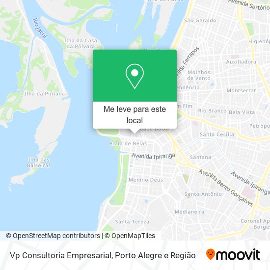 Vp Consultoria Empresarial mapa