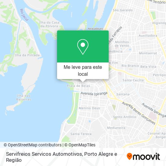 Servifreios Servicos Automotivos mapa