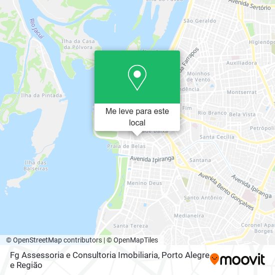 Fg Assessoria e Consultoria Imobiliaria mapa