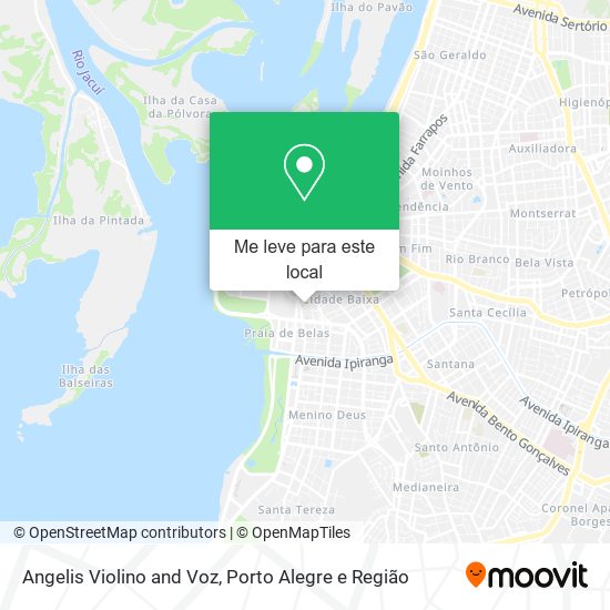 Angelis Violino and Voz mapa