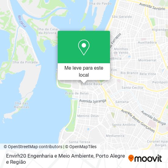 Envirh20 Engenharia e Meio Ambiente mapa