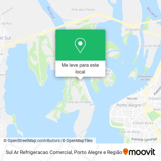 Sul Ar Refrigeracao Comercial mapa