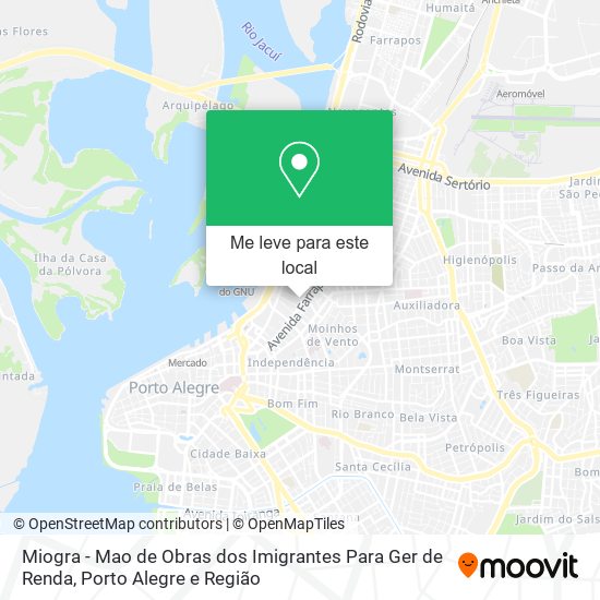 Miogra - Mao de Obras dos Imigrantes Para Ger de Renda mapa