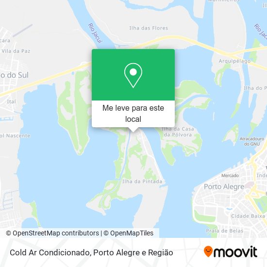 Cold Ar Condicionado mapa