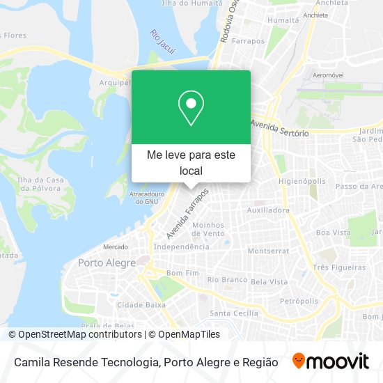 Camila Resende Tecnologia mapa