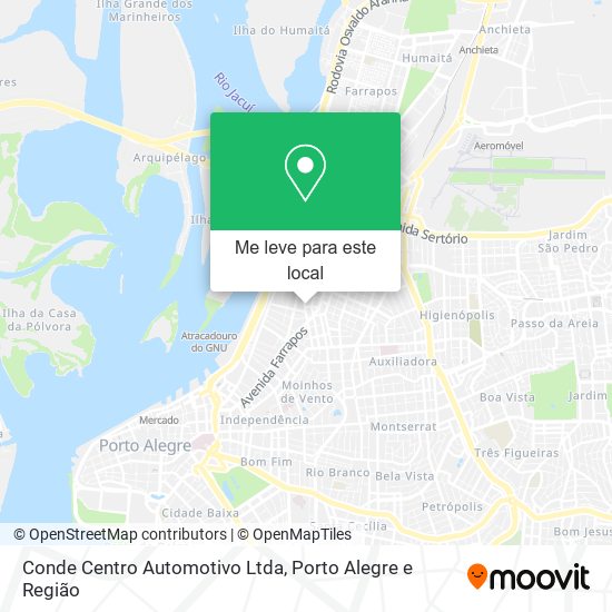 Conde Centro Automotivo Ltda mapa