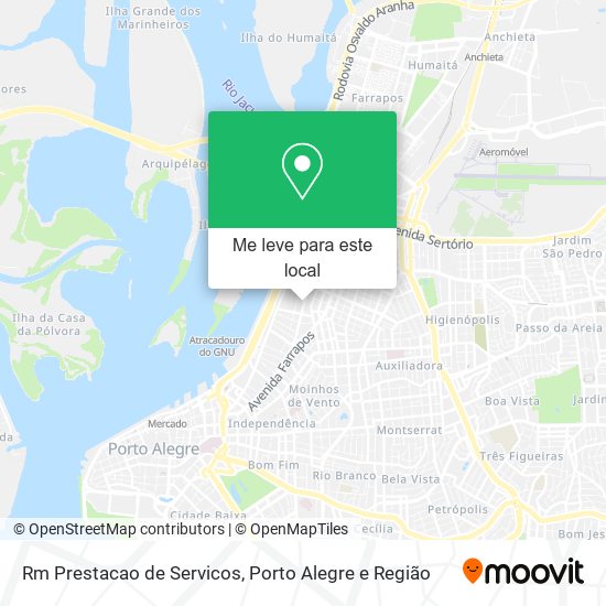 Rm Prestacao de Servicos mapa