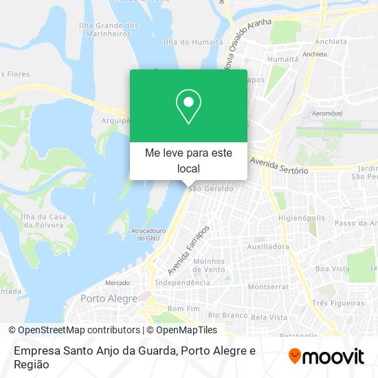 Empresa Santo Anjo da Guarda mapa