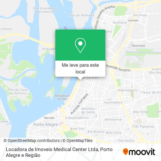 Locadora de Imoveis Medical Center Ltda mapa