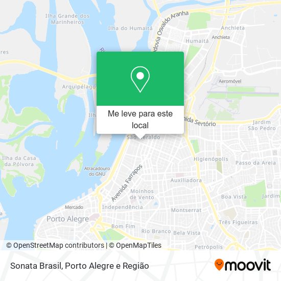 Sonata Brasil mapa