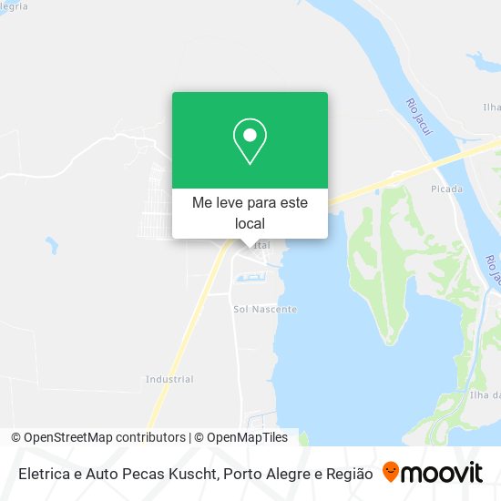 Eletrica e Auto Pecas Kuscht mapa