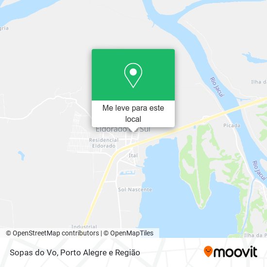 Sopas do Vo mapa