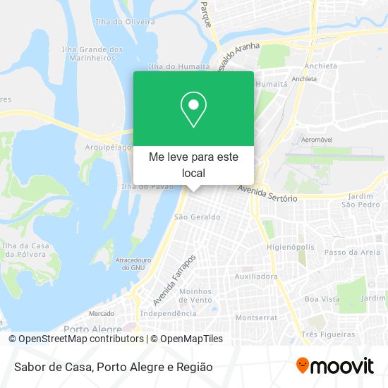 Sabor de Casa mapa