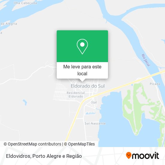 Eldovidros mapa