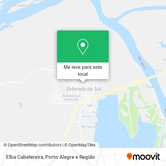 Elba Cabelereira mapa