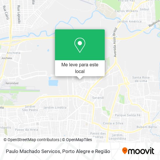 Paulo Machado Servicos mapa