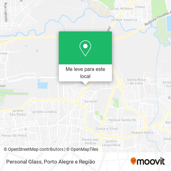 Personal Glass mapa