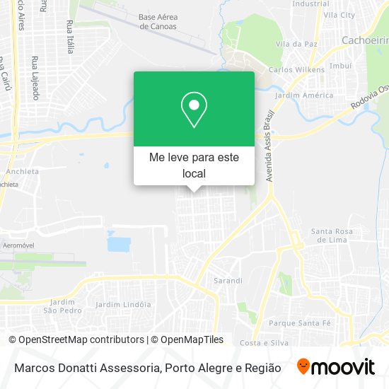 Marcos Donatti Assessoria mapa