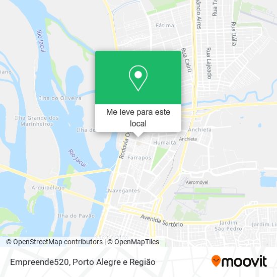 Empreende520 mapa