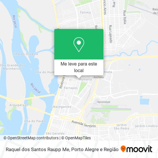 Raquel dos Santos Raupp Me mapa