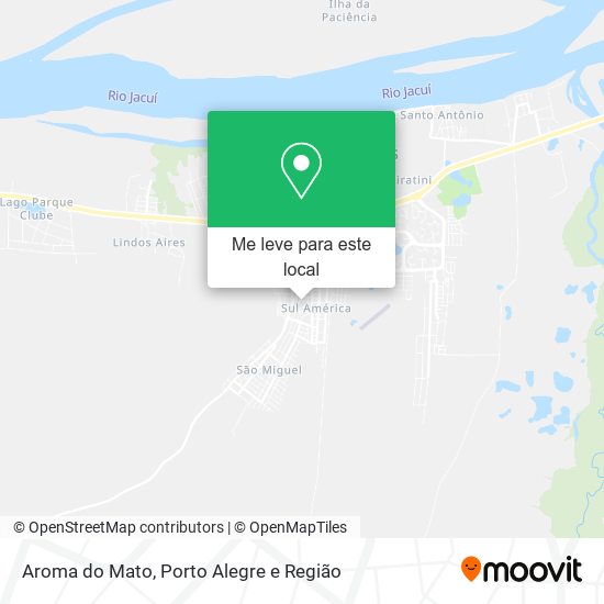 Aroma do Mato mapa