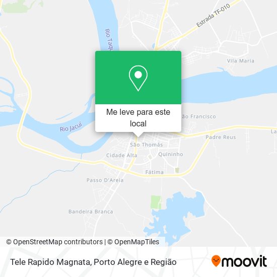 Tele Rapido Magnata mapa