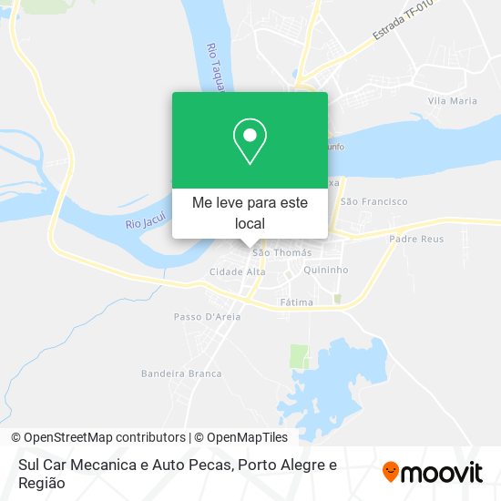 Sul Car Mecanica e Auto Pecas mapa