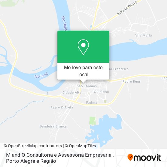 M and Q Consultoria e Assessoria Empresarial mapa