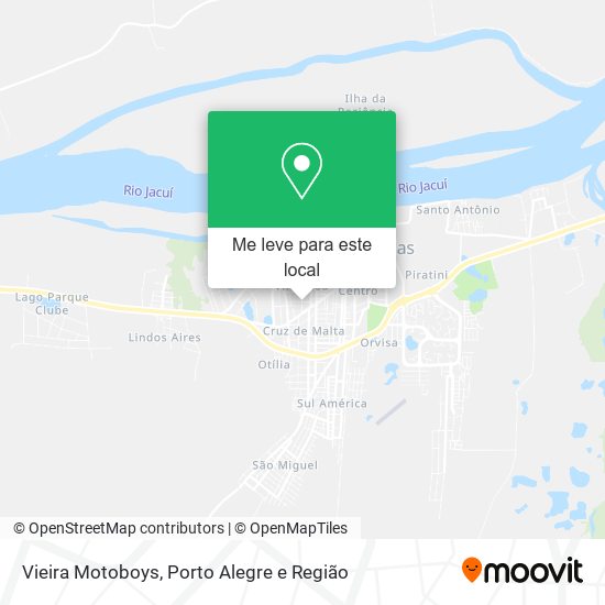 Vieira Motoboys mapa