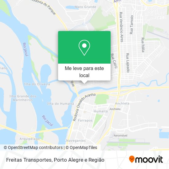 Freitas Transportes mapa