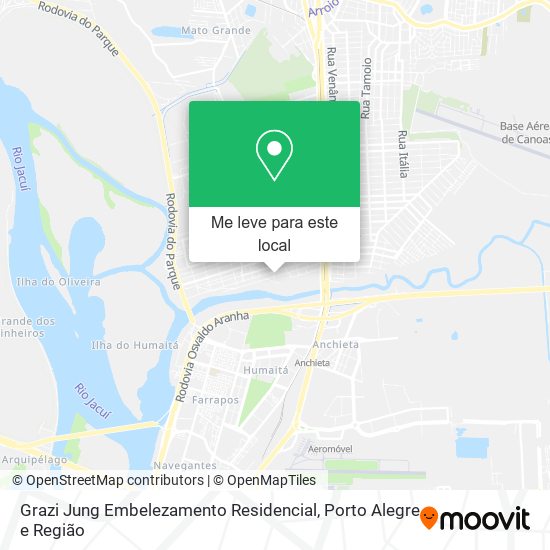 Grazi Jung Embelezamento Residencial mapa