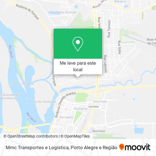 Mmc Transportes e Logística mapa