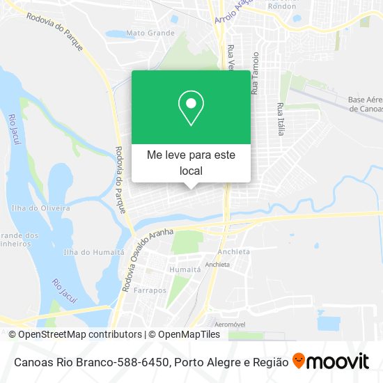 Canoas Rio Branco-588-6450 mapa