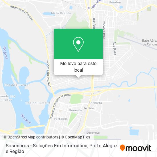 Sosmicros - Soluções Em Informática mapa