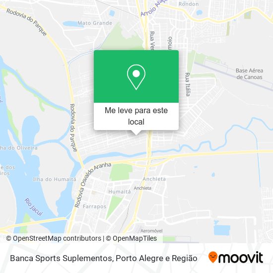 Banca Sports Suplementos mapa