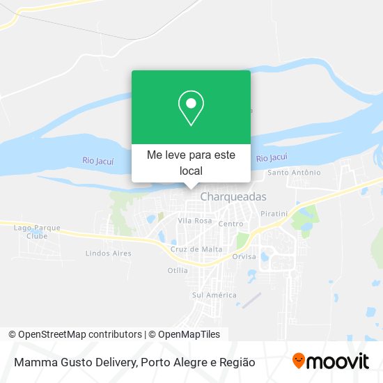 Mamma Gusto Delivery mapa