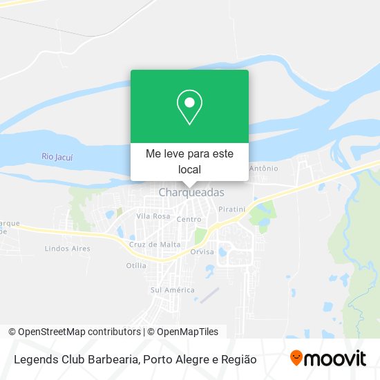 Legends Club Barbearia mapa