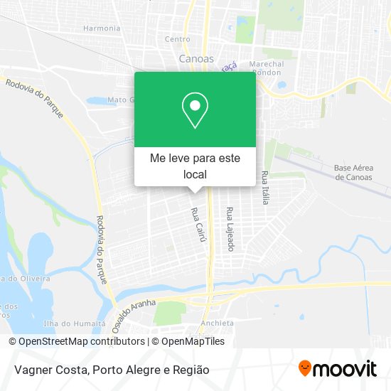 Vagner Costa mapa