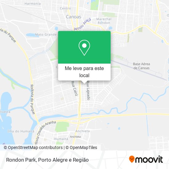 Rondon Park mapa