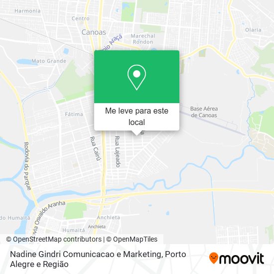 Nadine Gindri Comunicacao e Marketing mapa